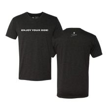 Load image into Gallery viewer, &quot;Enjoy Your Ride&quot; Tee Charcoal (Dark Grey)
